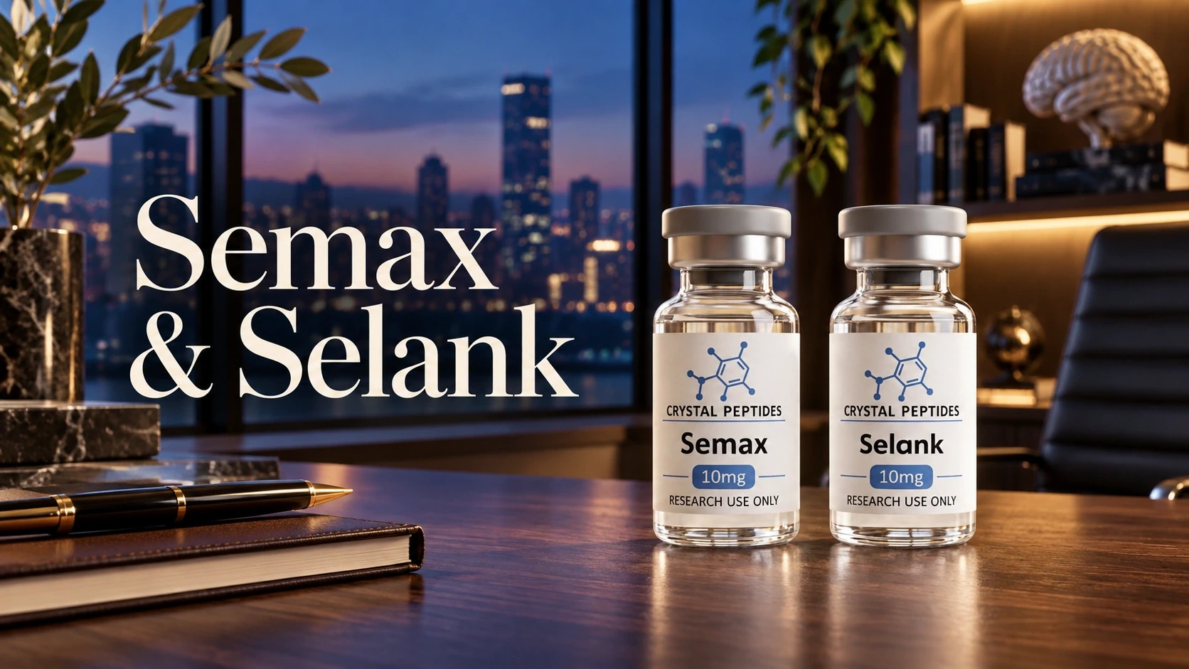 Semax és Selank: két vegyület, eltérő kutatási kérdések